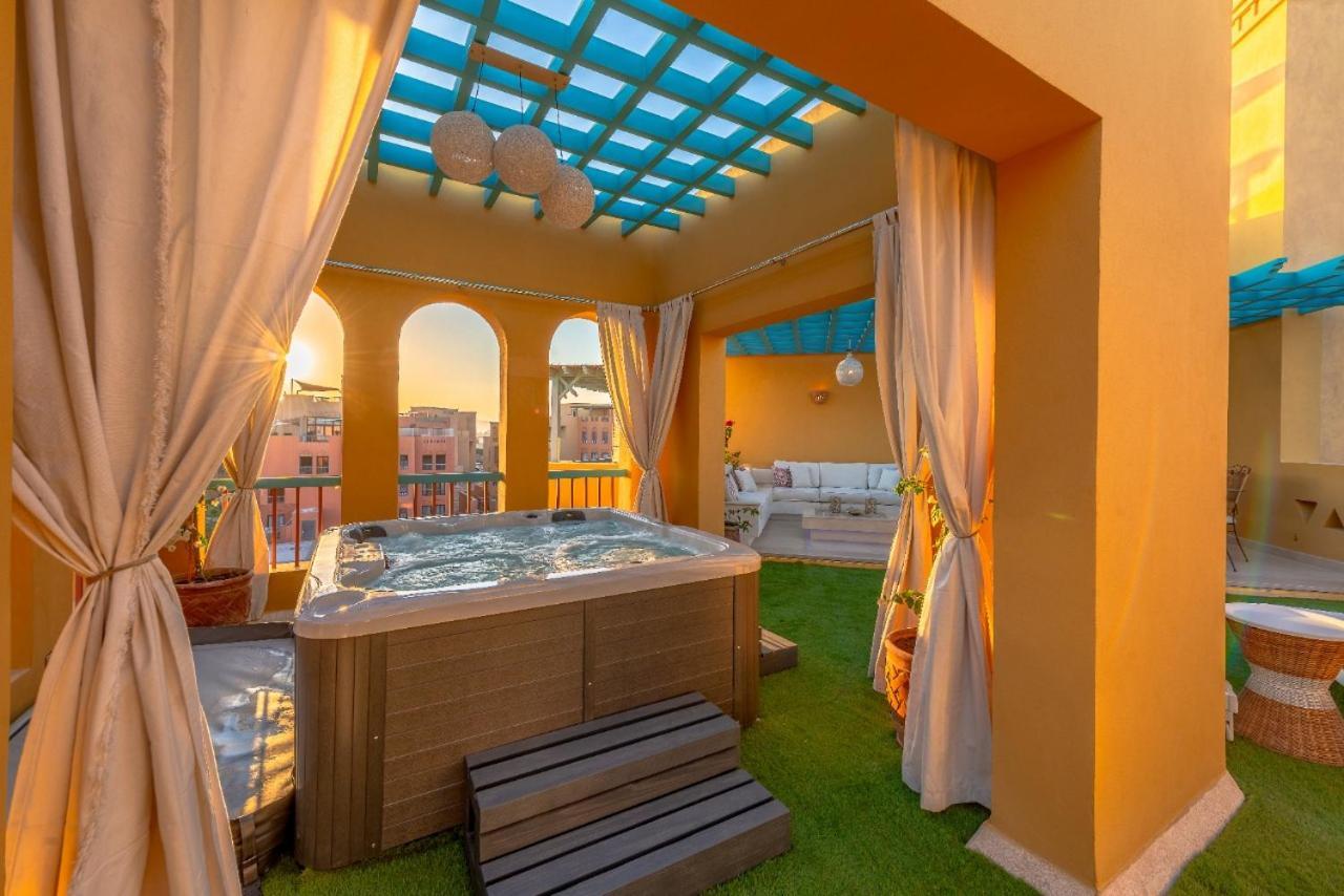 Heated Jacuzzi 2Br Apartment On Yacht View Hurghada Exterior photo